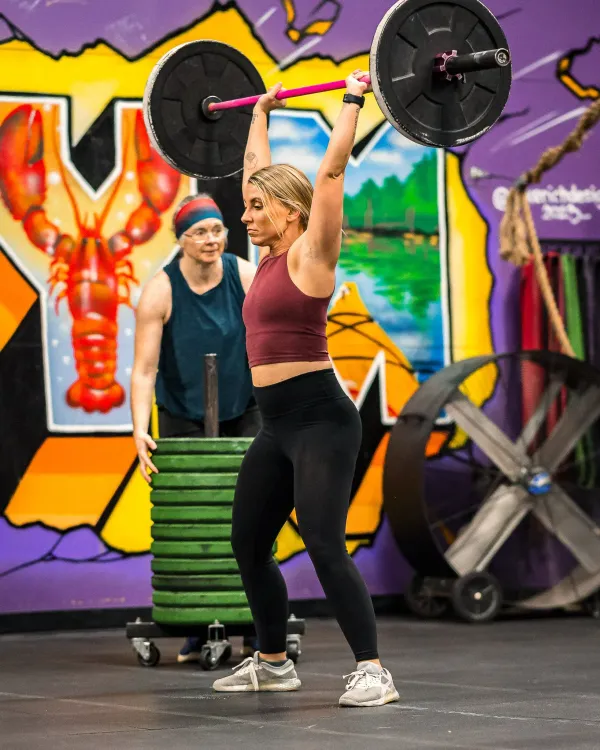 CrossFit training session at Misfit Gym